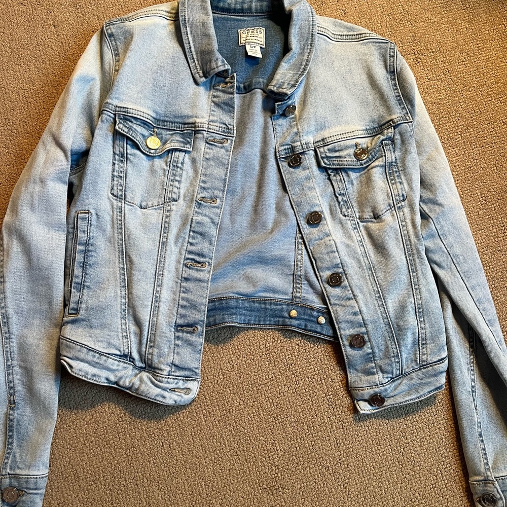 Guess Light Blue Jean Jacket